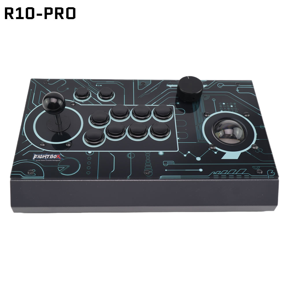 Trackball Controller Arcade - FightBox R10-PRO Arcade Fight Stick with
