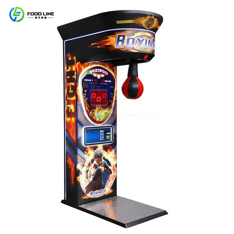 Boxing Machine Arcade - Black King Boxing Arcade Machine Super