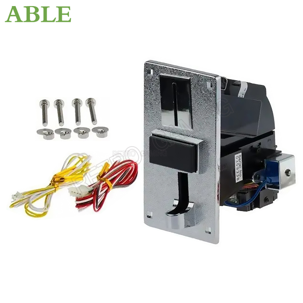 Arcade Games Vending - EU9 Coin Acceptor Metal Panel universal