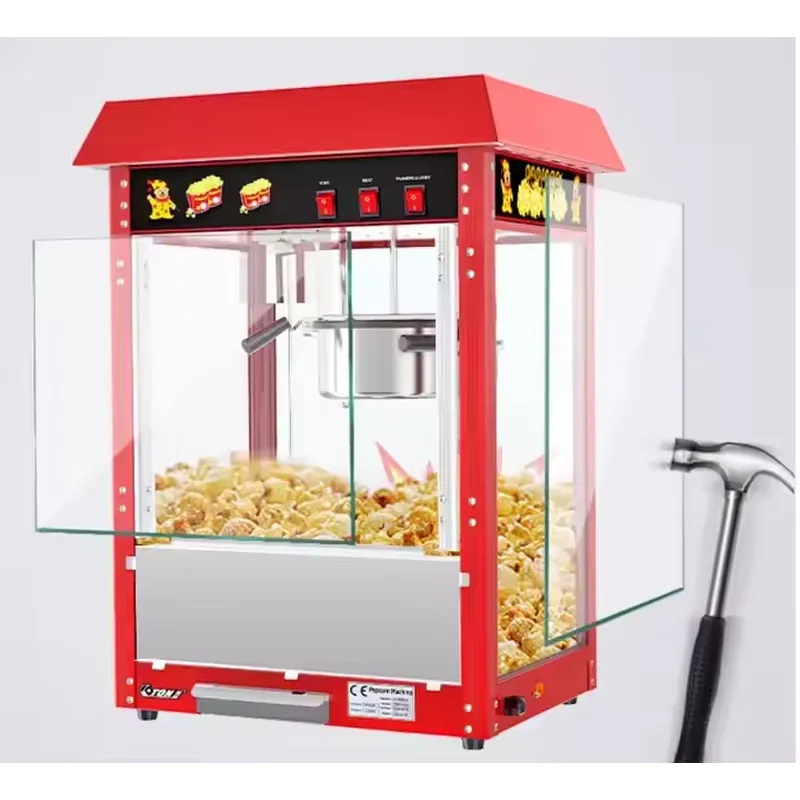 Hot Air Commercial Popcorn Mak - đánh giá và giá Commercial Vending Machine