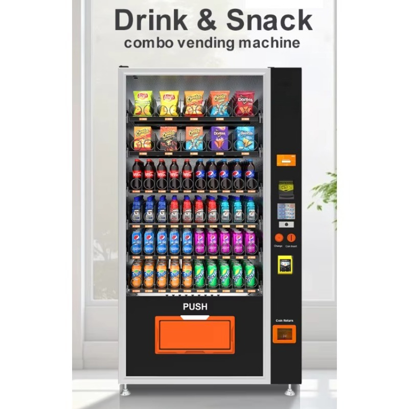 Drinks and Snacks Touch Screen - đánh giá và giá Commercial Vending Machine
