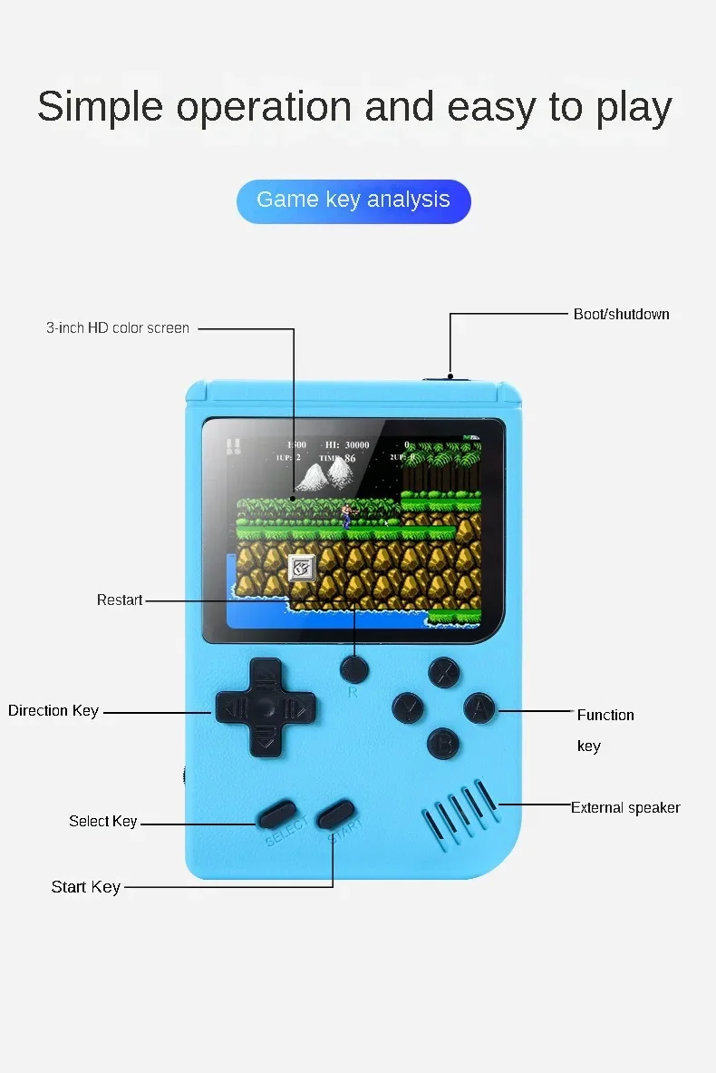 Built-in 500+ Classic Games 8- - đánh giá và giá Arcade Vibes