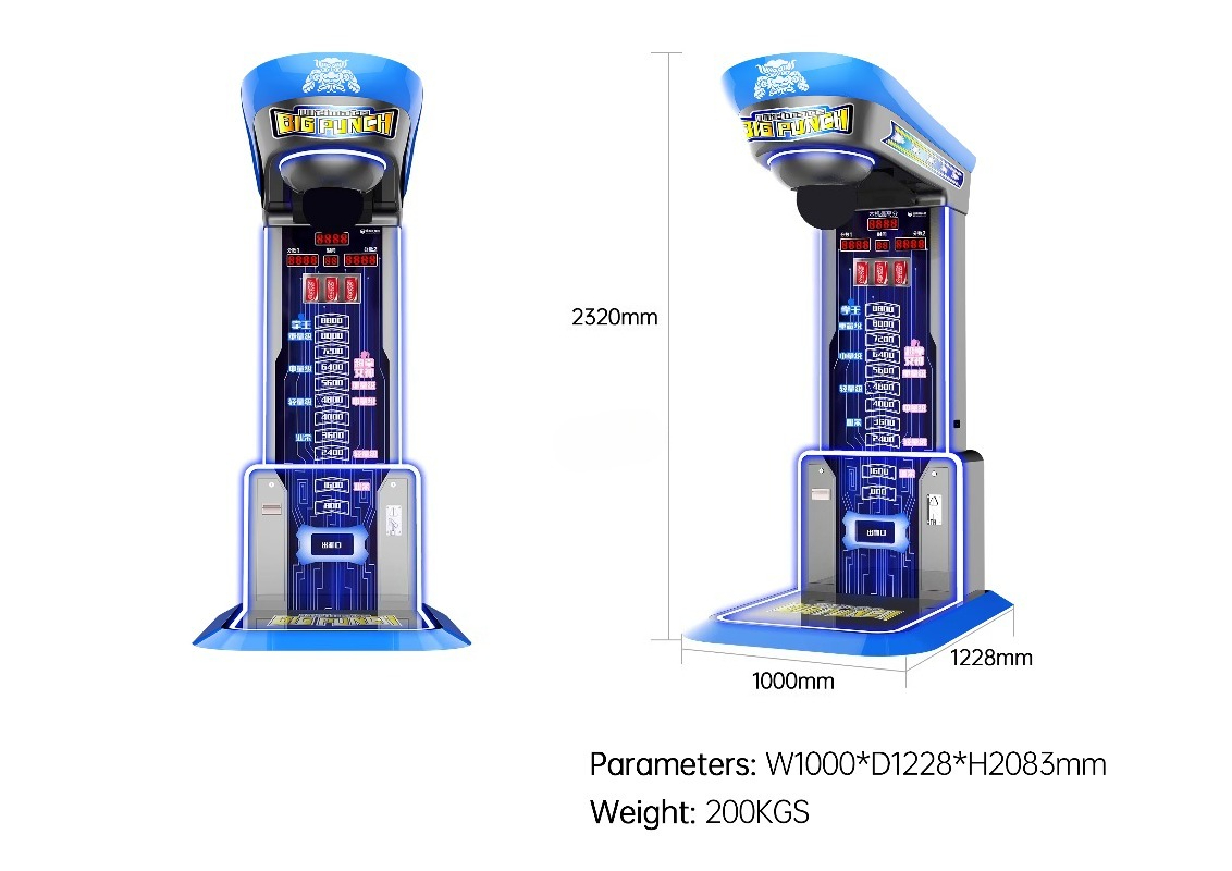 Ultimate Big Punching Boxing M - đánh giá và giá Boxing Machine Arcade