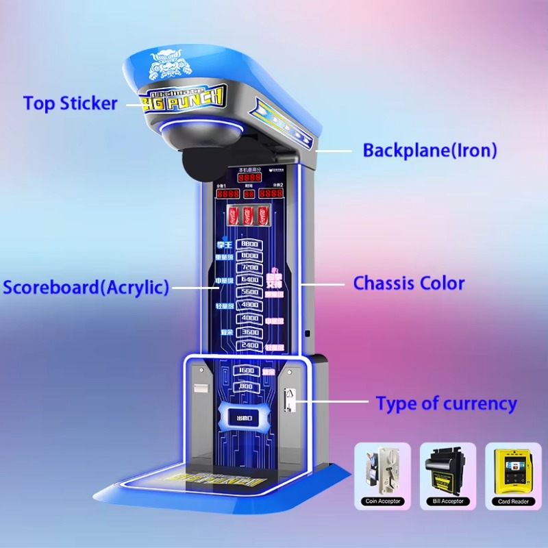 Ultimate Big Punching Boxing M - đánh giá và giá Boxing Machine Arcade