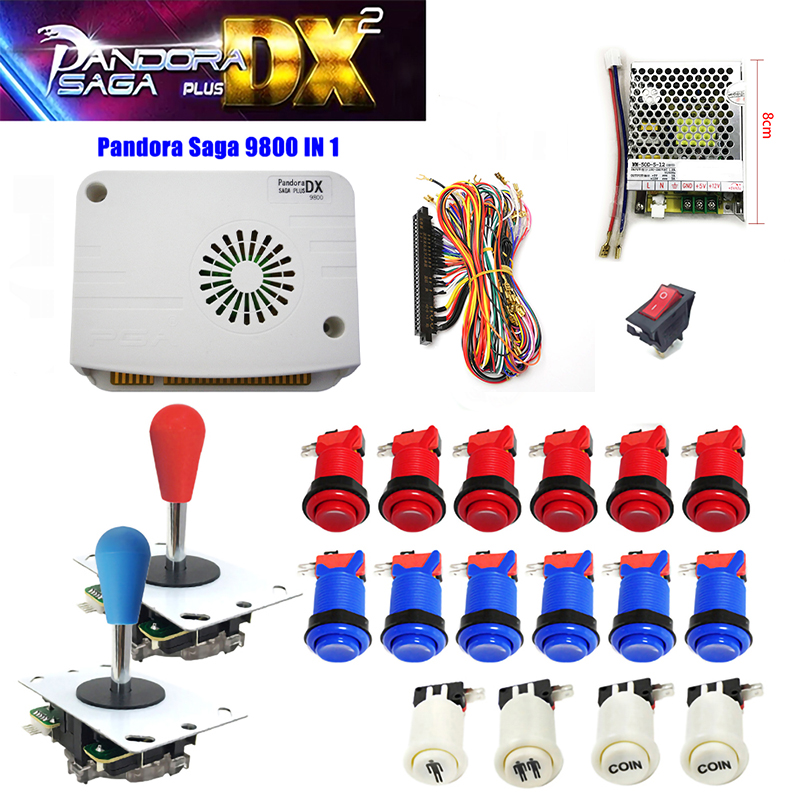 Arcade 9800 in 1 Pandora Saga  - đánh giá và giá Trackball Controller Arcade