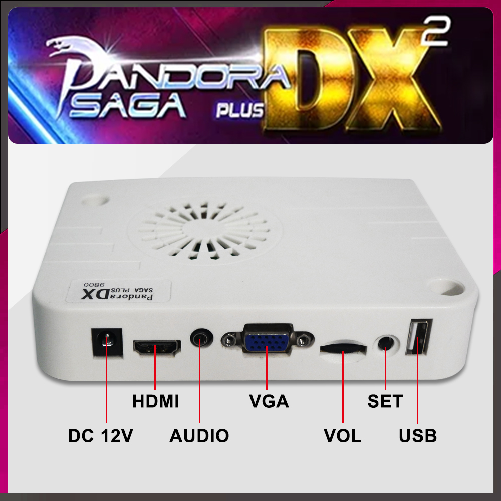 Arcade 9800 in 1 Pandora Saga  - đánh giá và giá Trackball Controller Arcade