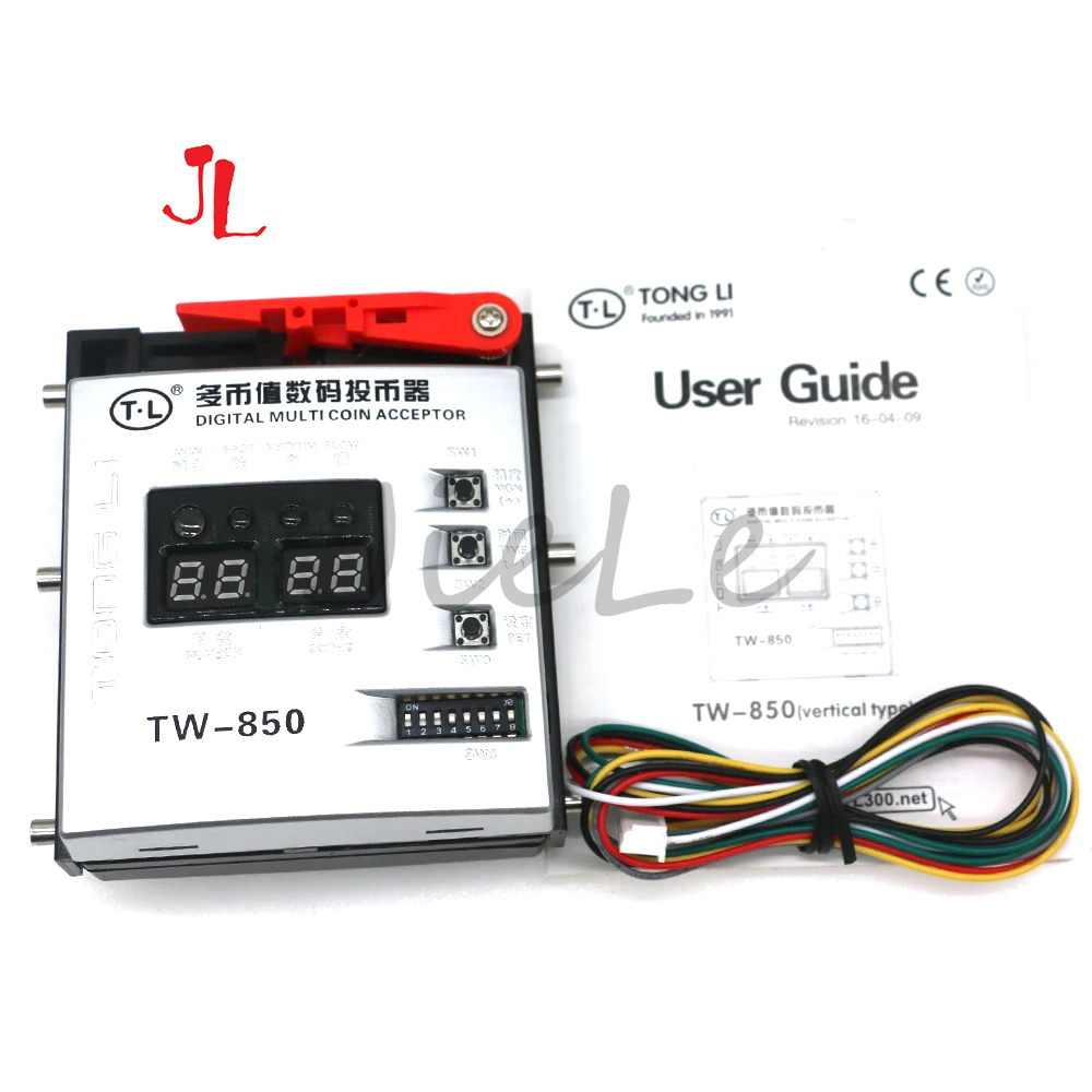 TL TW-850 Multi Coin Acceptor, - đánh giá và giá Token Coin Mechanism