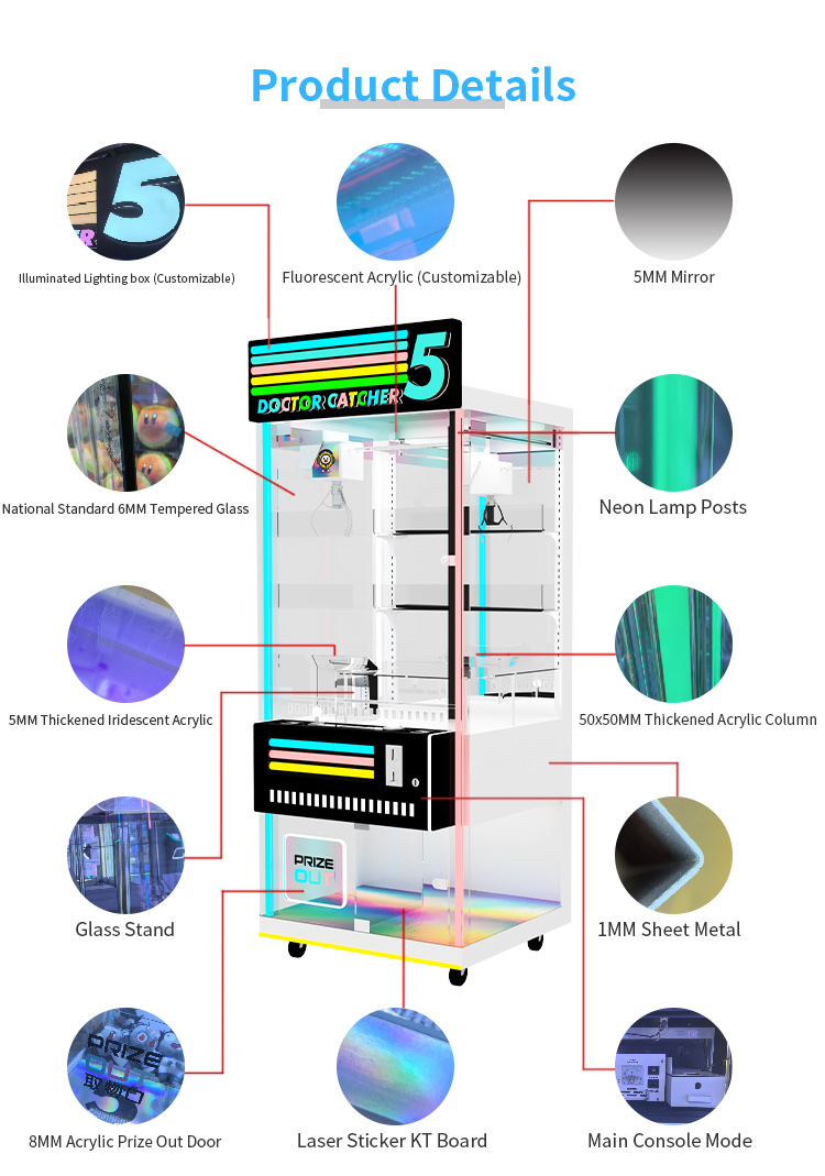 Hot Sale Indoor Arcade Claw Cr - đánh giá và giá Arcade Prize Vending Machine