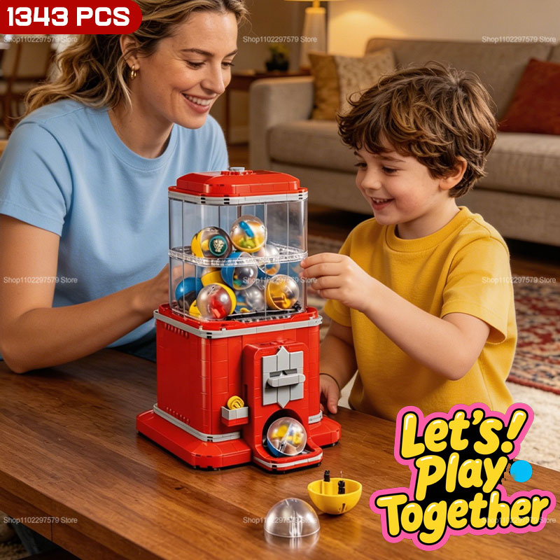 1343 PCS Vending Machine Build - đánh giá và giá Arcade Toy Vending Machine