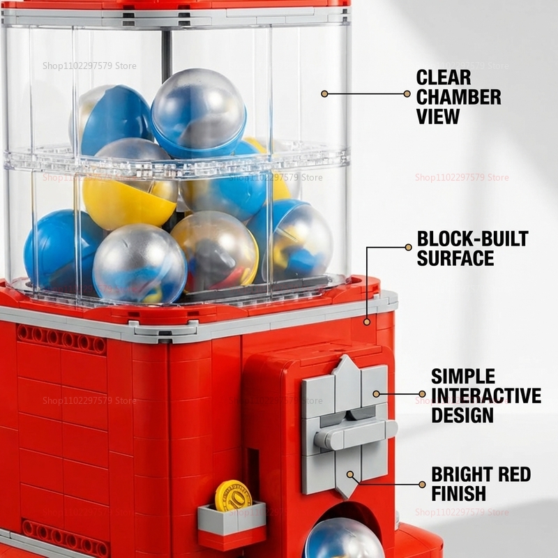 1343 PCS Vending Machine Build - đánh giá và giá Arcade Toy Vending Machine
