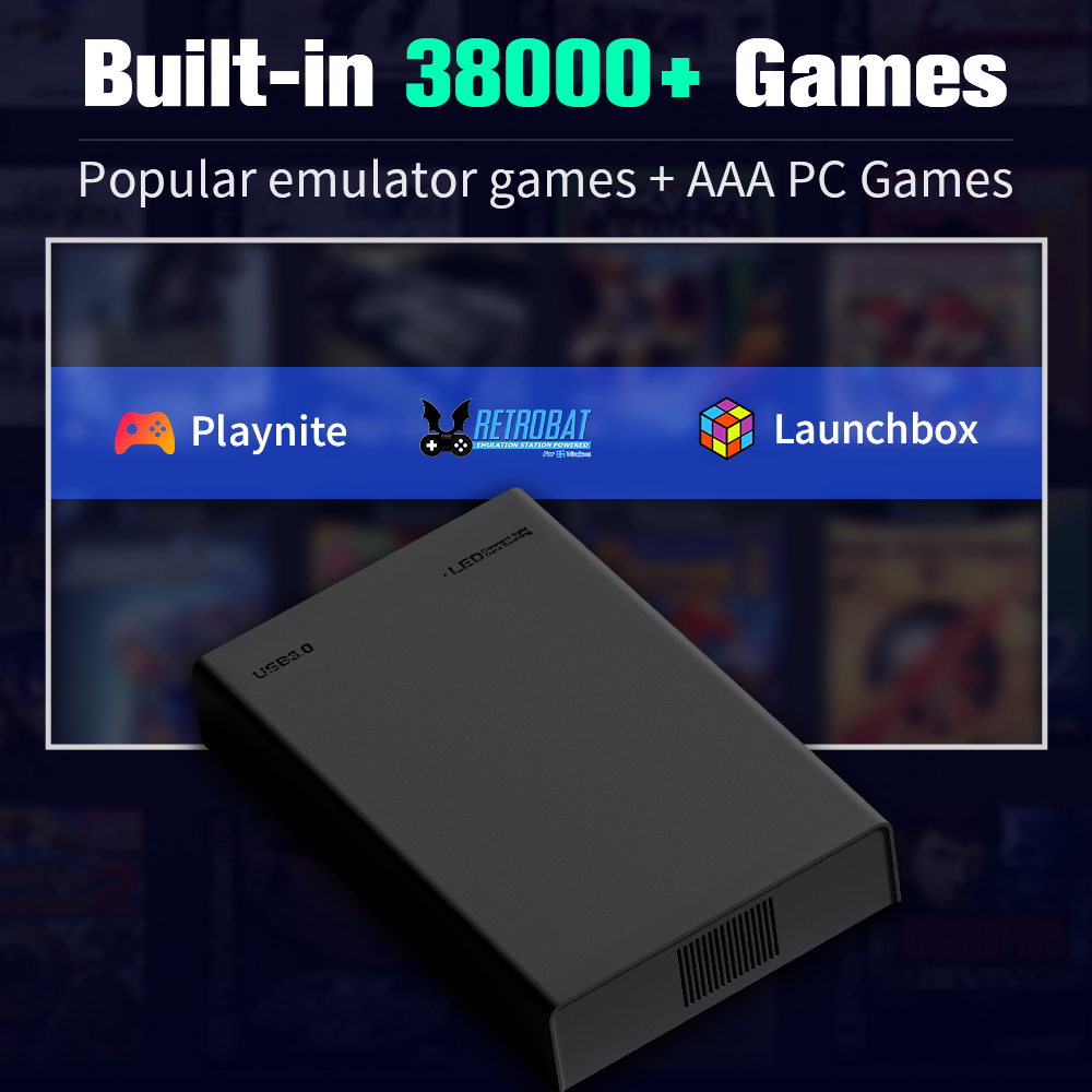 500G Game Hard Drive With 3800 - đánh giá và giá Arcade X