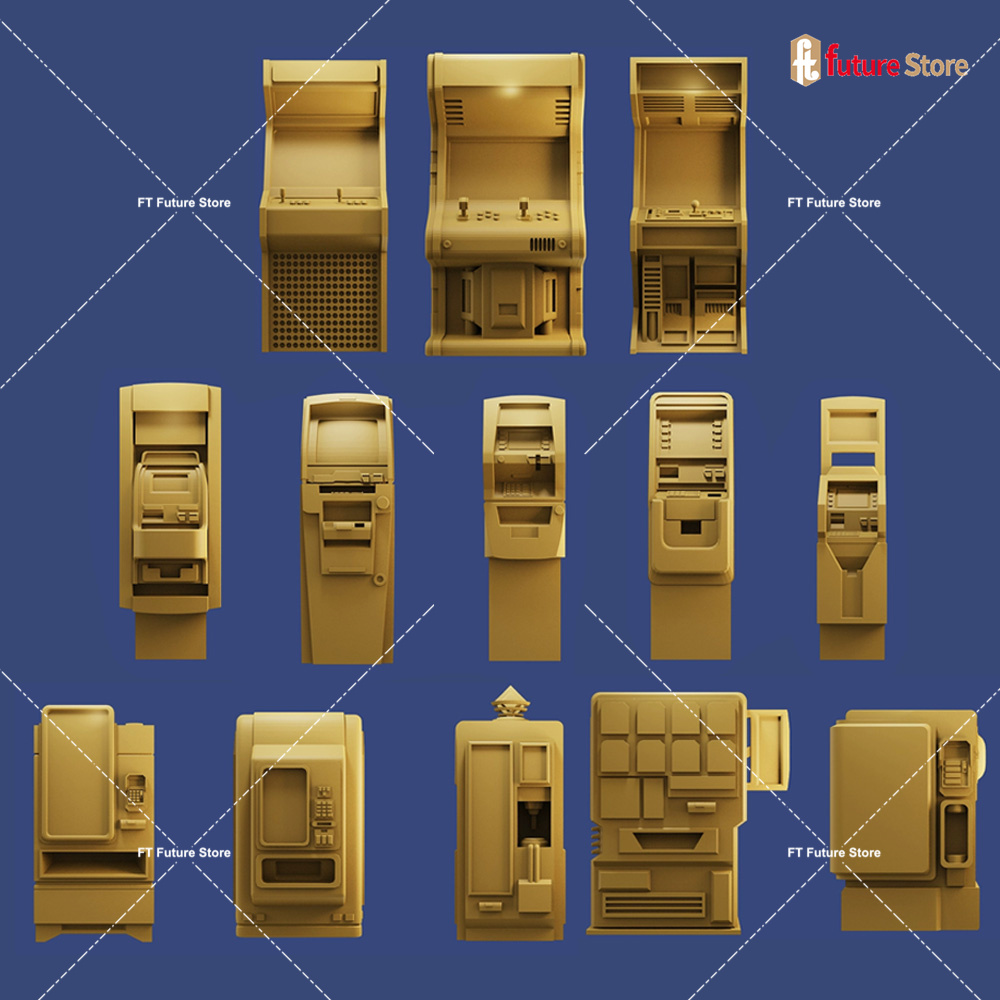 3D Print 1/64 Arcade Game Self - đánh giá và giá Arcade Toy Vending Machine