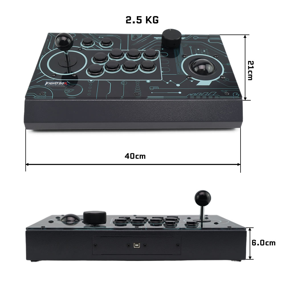 FightBox R10-PRO Arcade Fighti - đánh giá và giá Trackball Controller Arcade