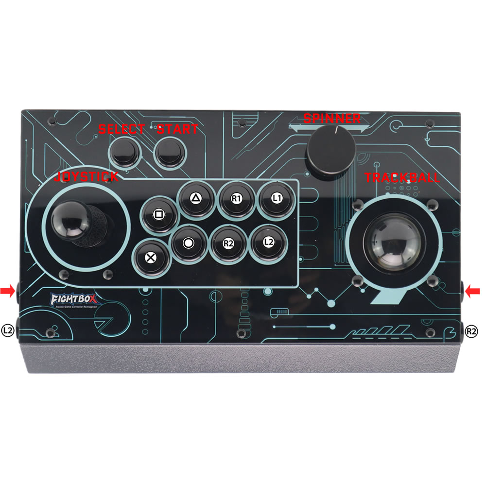 FightBox R10-PRO Arcade Fighti - đánh giá và giá Trackball Controller Arcade