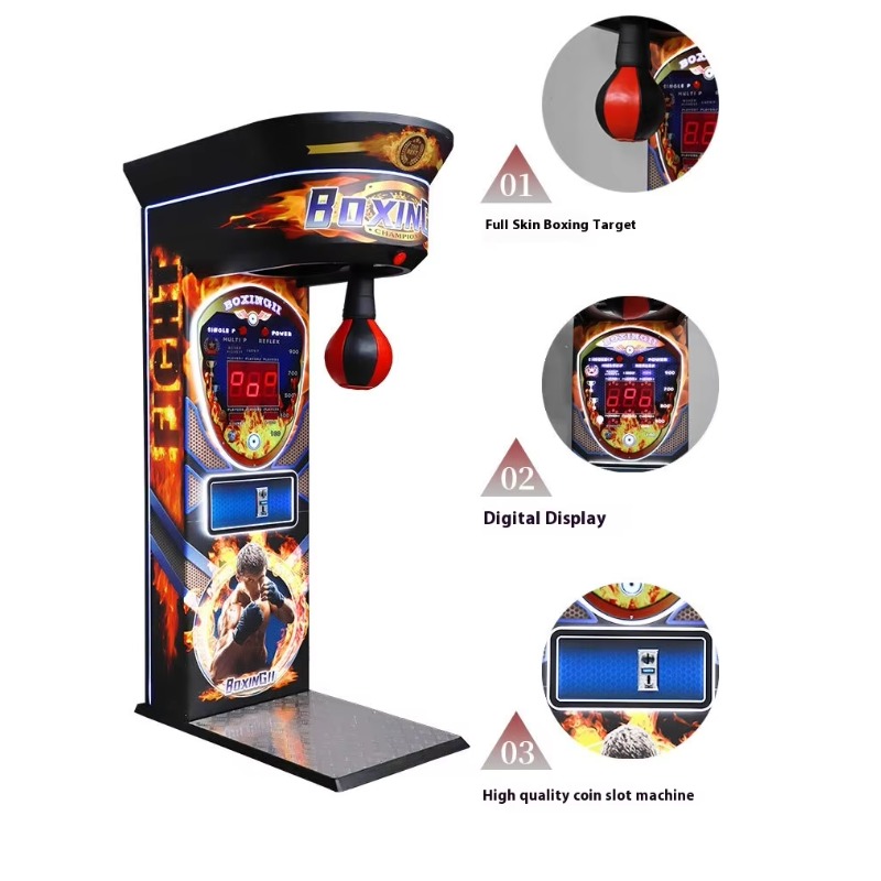 Black King Boxing Arcade Machi - đánh giá và giá Boxing Machine Arcade