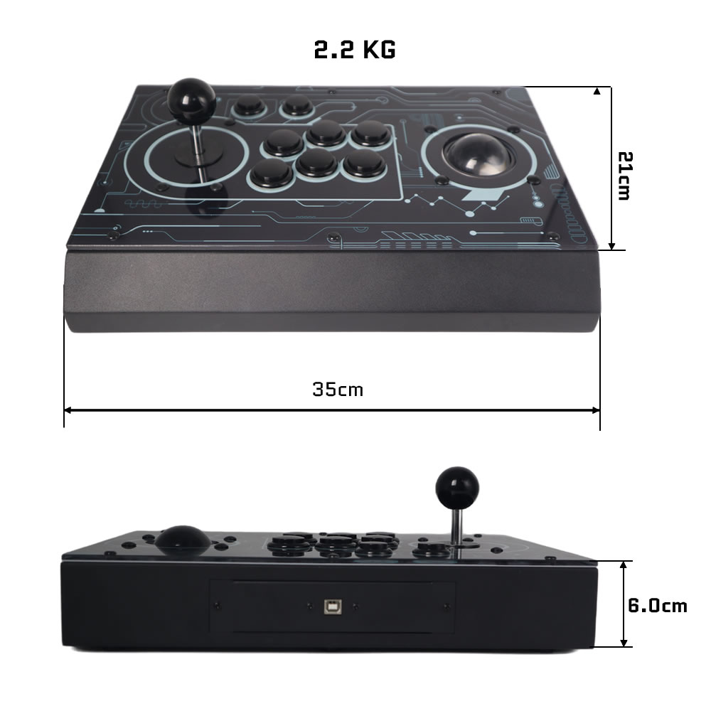 FightBox R10 Arcade Fighting S - đánh giá và giá Trackball Controller Arcade