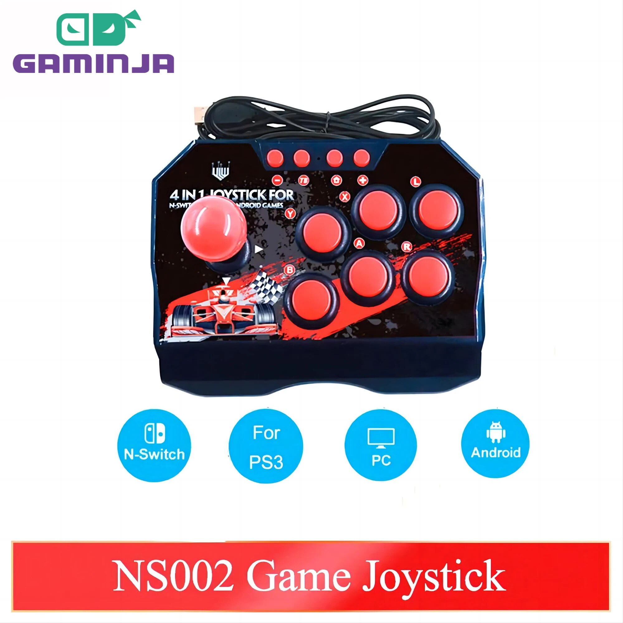 GAMINJA NS002 4 In 1 Retro Arc - đánh giá và giá Arcade Vibes