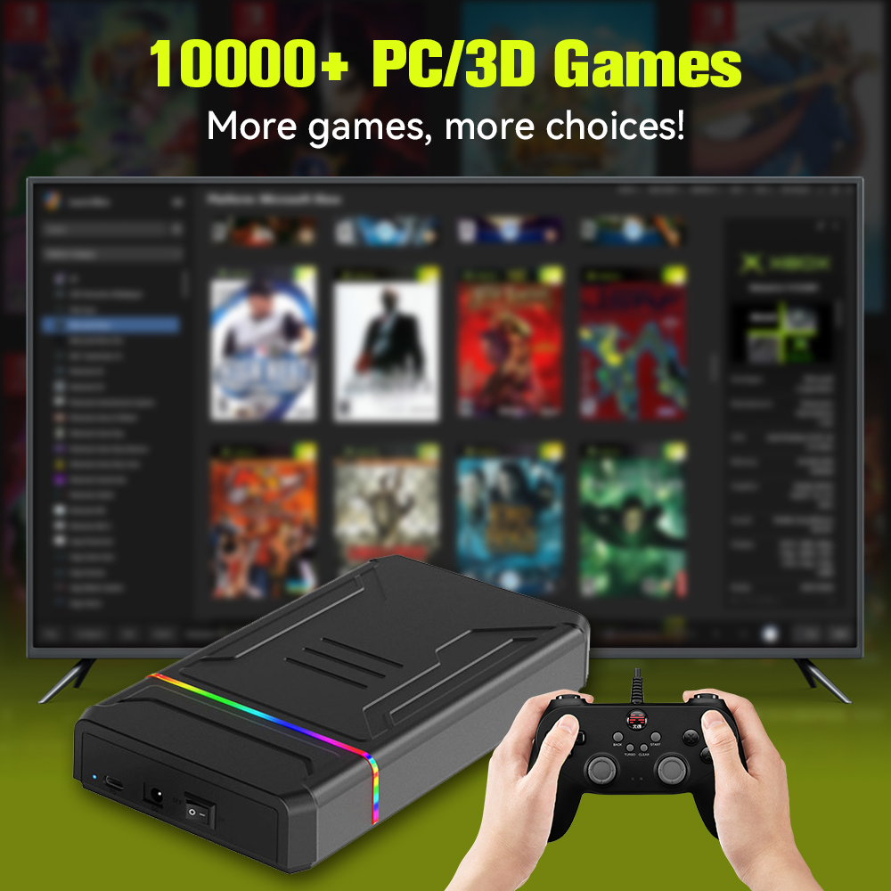 JMachen Launchbox 3TB Gaming H - đánh giá và giá Arcade X
