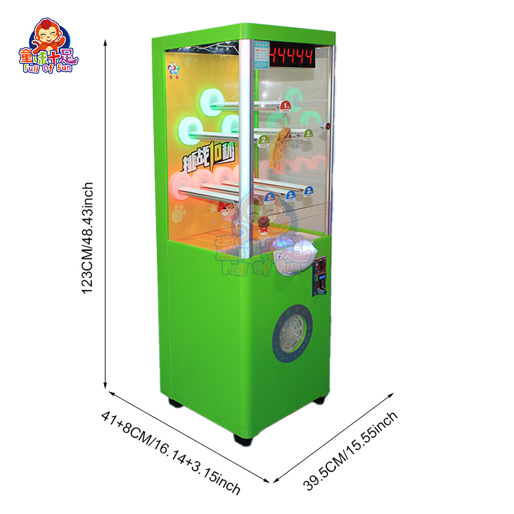 Coin Operated Ten Seconds Chal - đánh giá và giá Arcade Prize Vending Machine