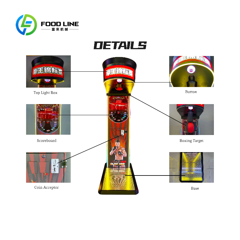 Customized Arcade Street Amuse - đánh giá và giá Boxing Machine Arcade