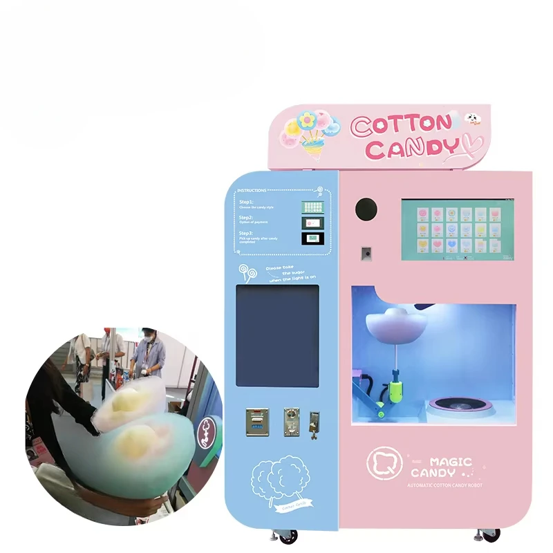 Customized Cotton Candy Vendin - đánh giá và giá Commercial Vending Machine