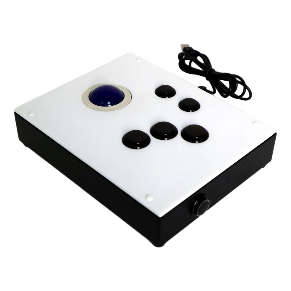 FightBox R6 USB Sanwa Button A - đánh giá và giá Trackball Controller Arcade