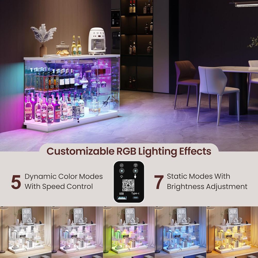 White High Gloss Glass Display - đánh giá và giá Glass Cabinet Display
