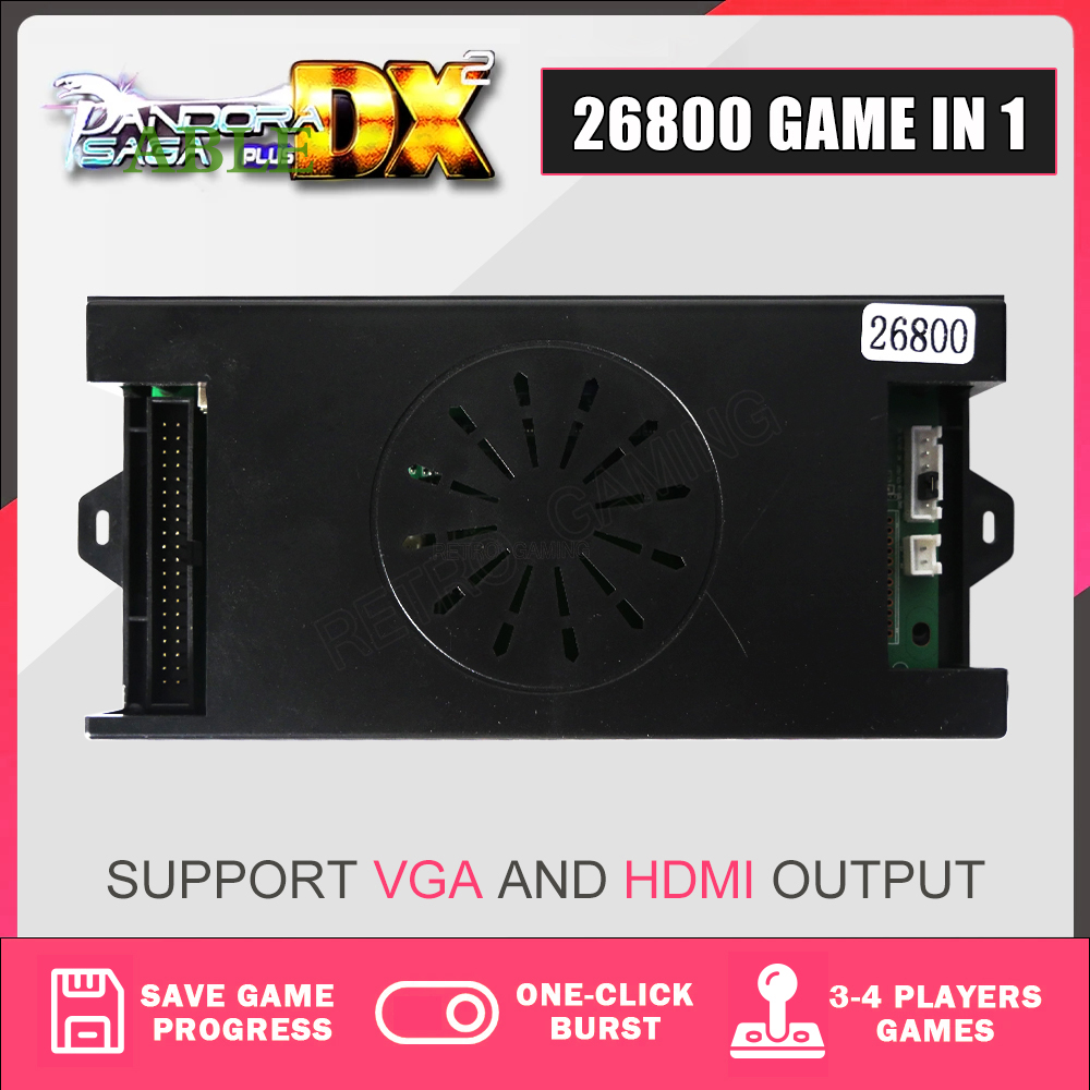 26800 in 1 Pandora Saga Box DX - đánh giá và giá Trackball Controller Arcade