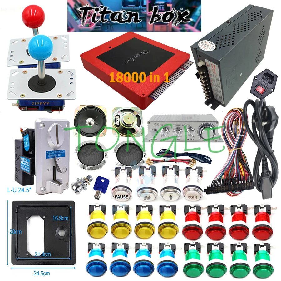 2 Players Titan Box 18000+ in  - đánh giá và giá Racing Arcade Cabinet